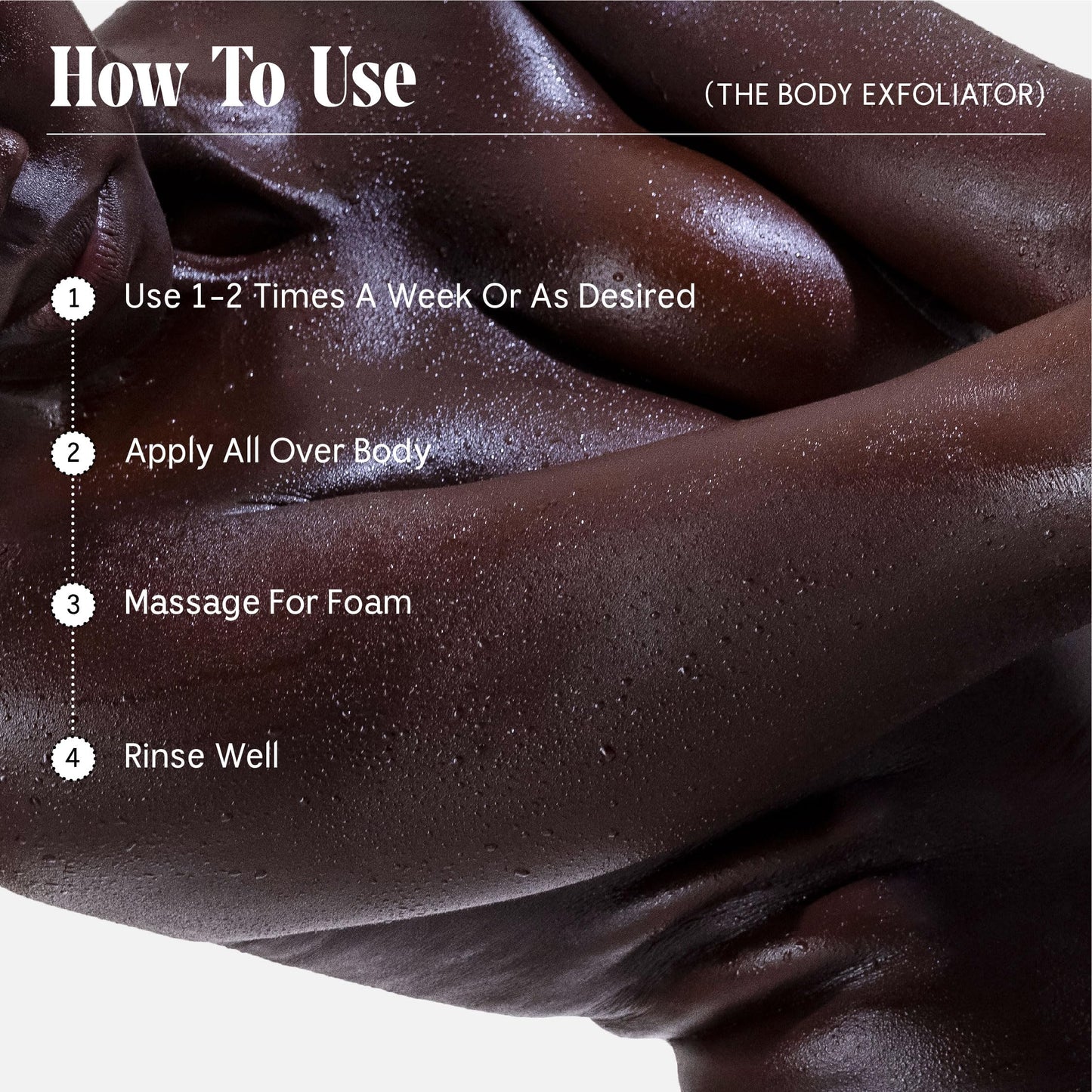 Nécessaire The Body Exfoliator Eucalyptus For Women & Men. KP Bump Eraser. Body Scrub. Keratosis Pilaris Treatment with AHA + Pumice. 6.1 fl oz