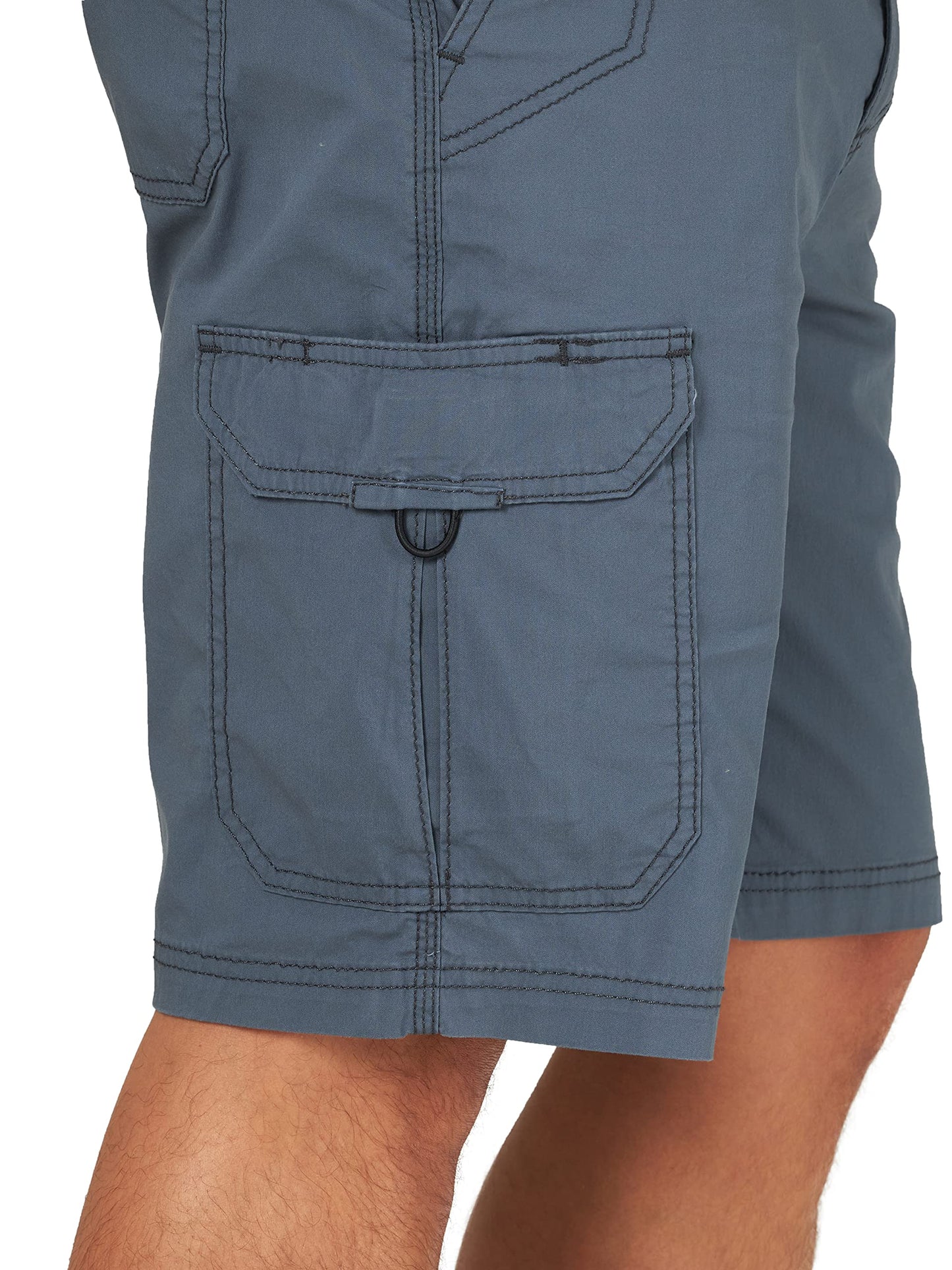 Lee Men's Extreme Motion Crossroad Cargo Short, Slate, 34