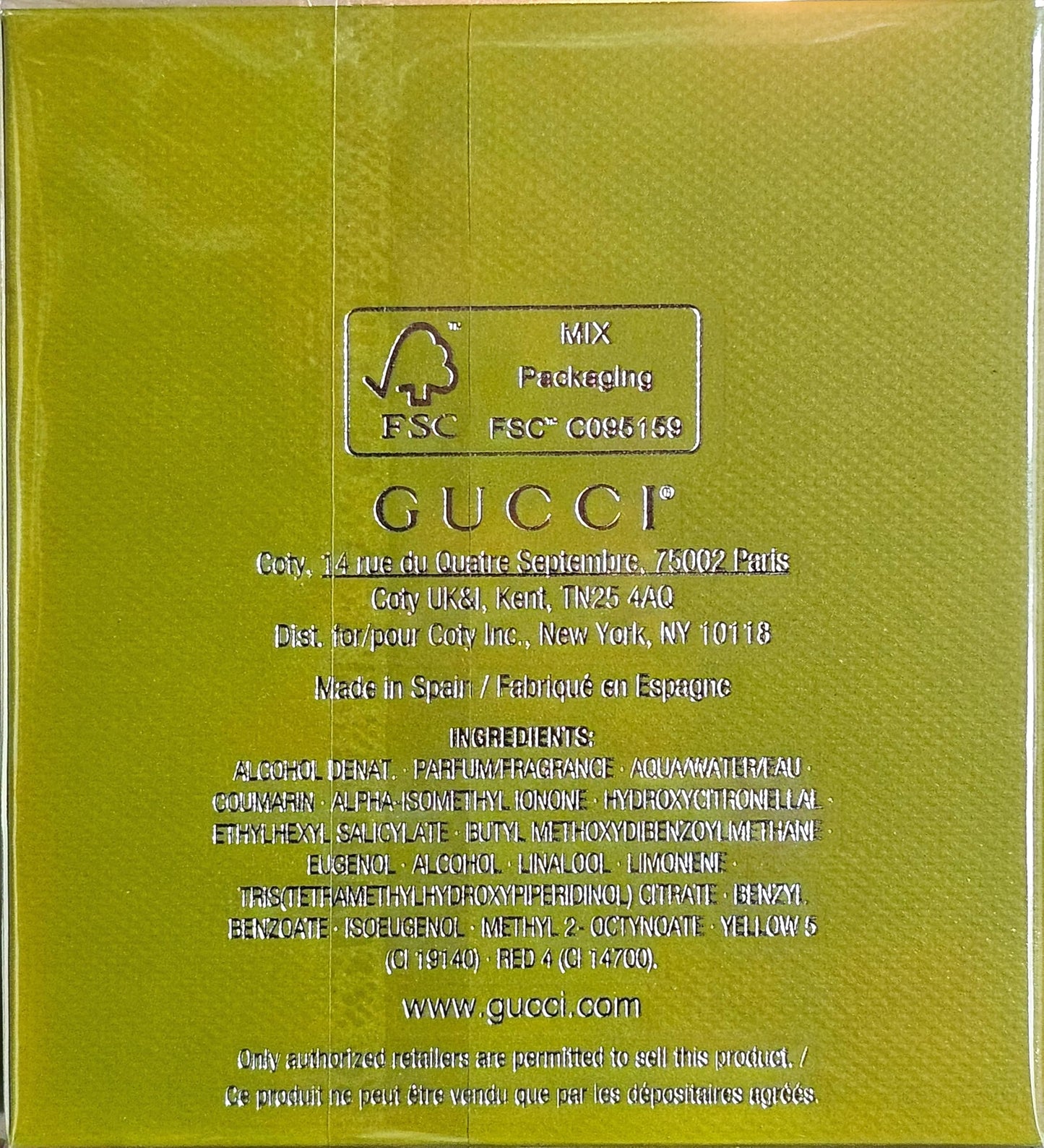 Gucci Guilty Elixir De Parfum Pour Homme 2.0 Fl Oz