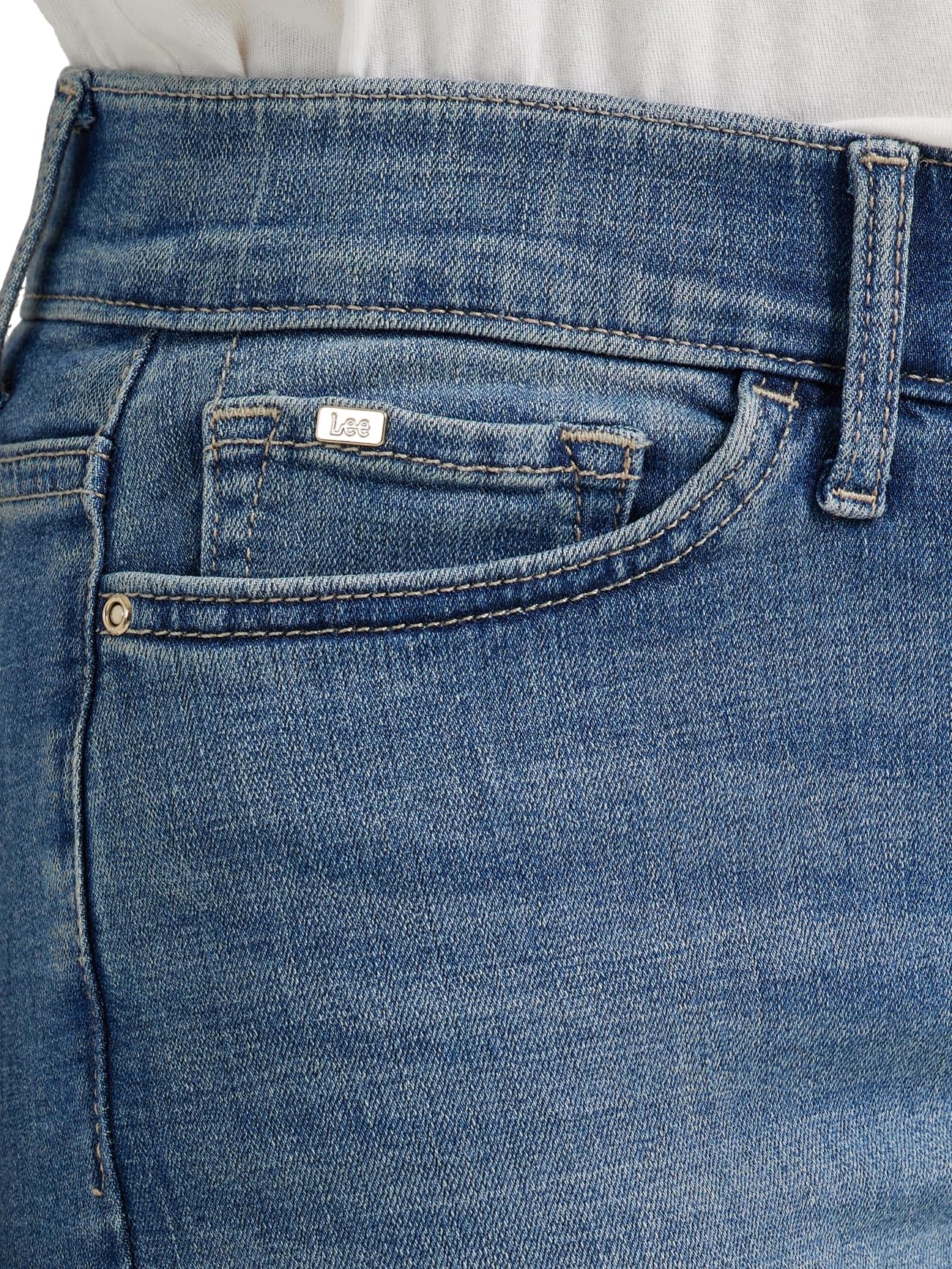 Lee Women's Ultra Lux Comfort with Flex Motion Bootcut Jean Majestic 12 Medium