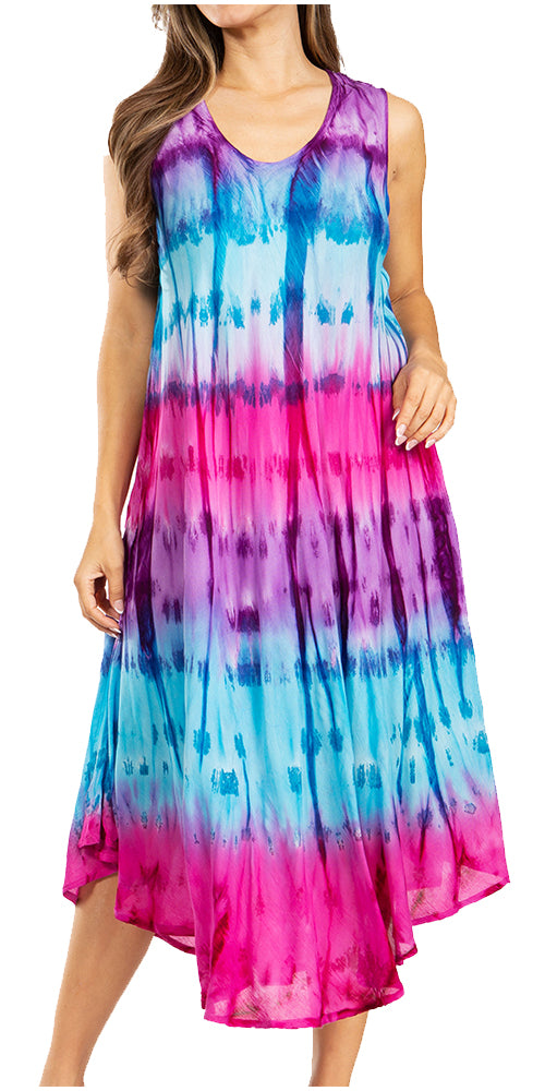 Sakkas Desert Sun Caftan Dress / Cover Up