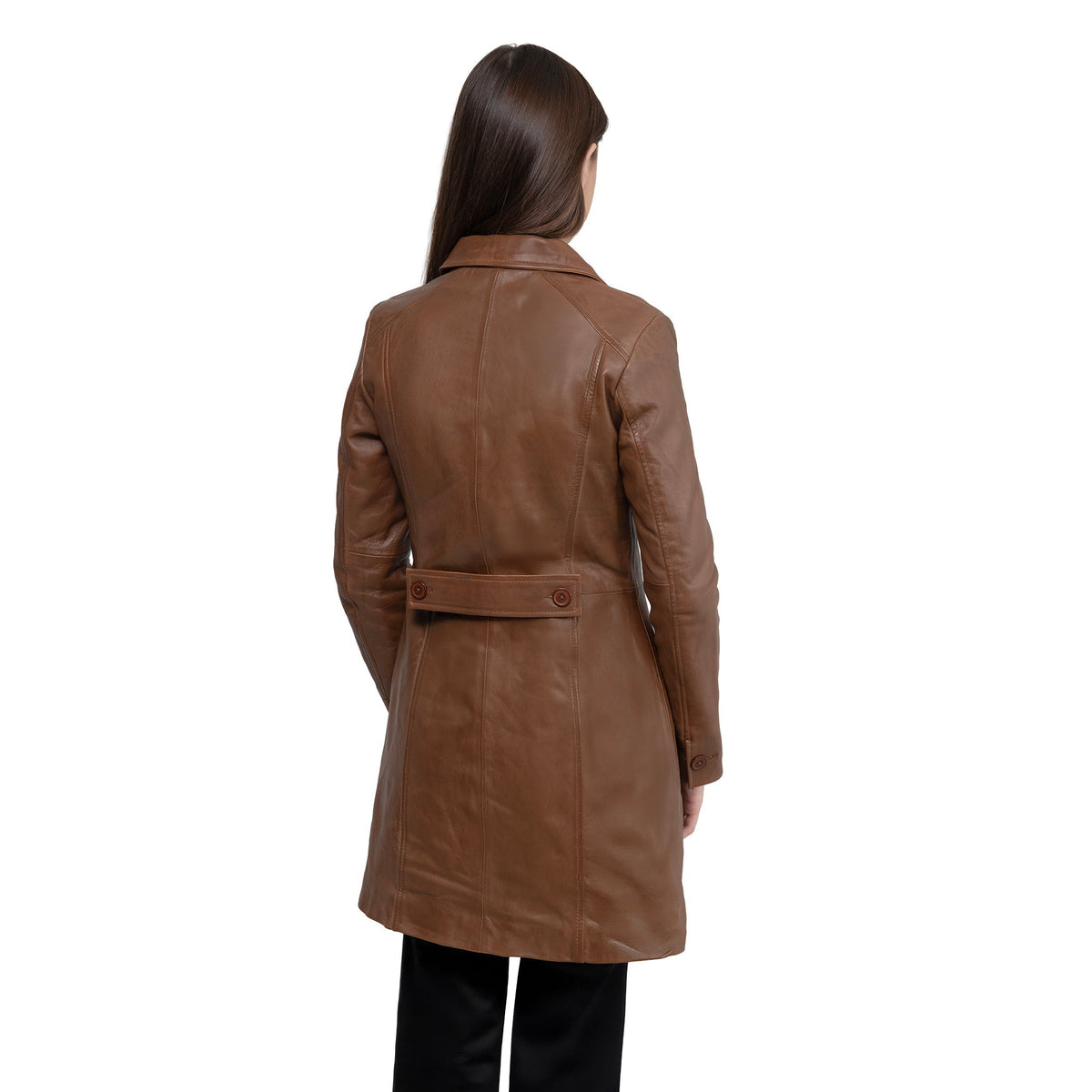 Jammie Women's Lambskin Leather Coat