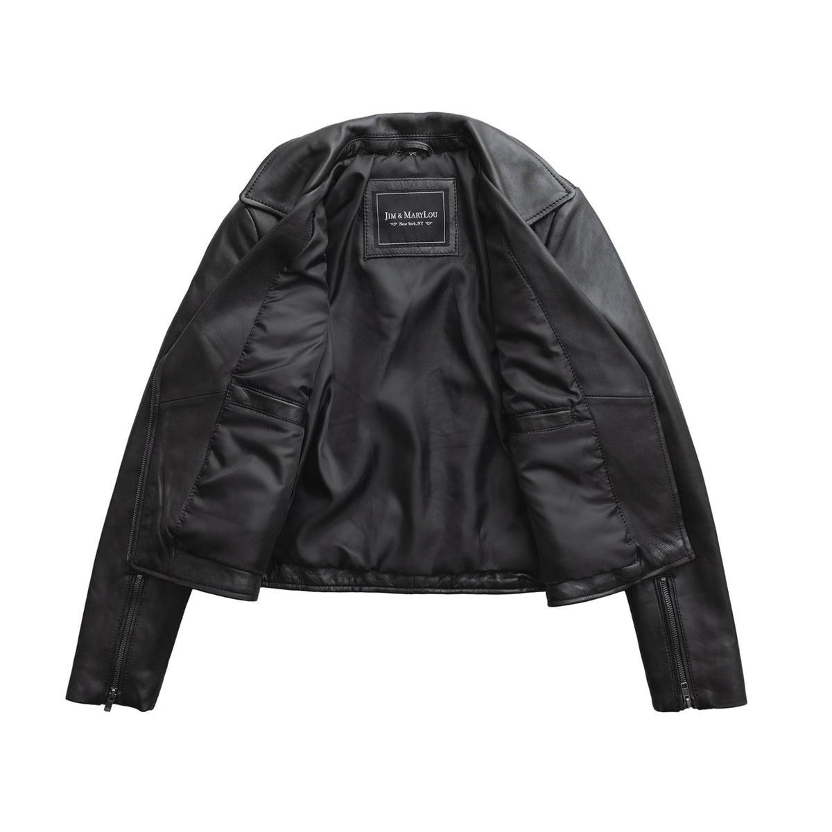 Bethany Women's Asymmetrical Leather Jacket
