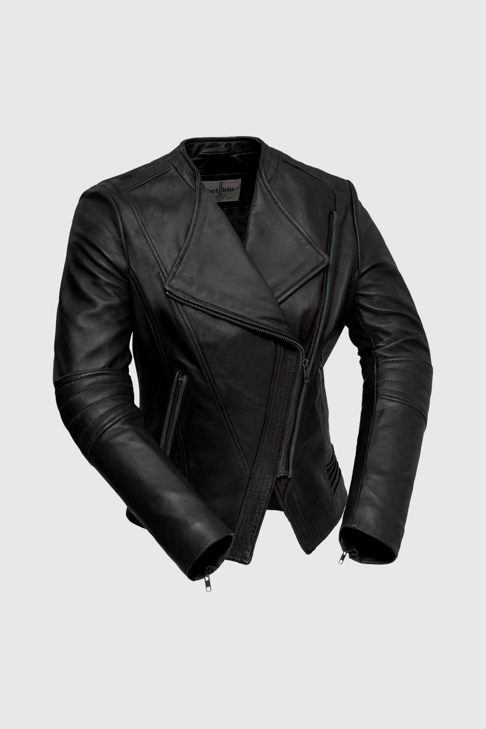 Trish Women's Leather Jacket Black