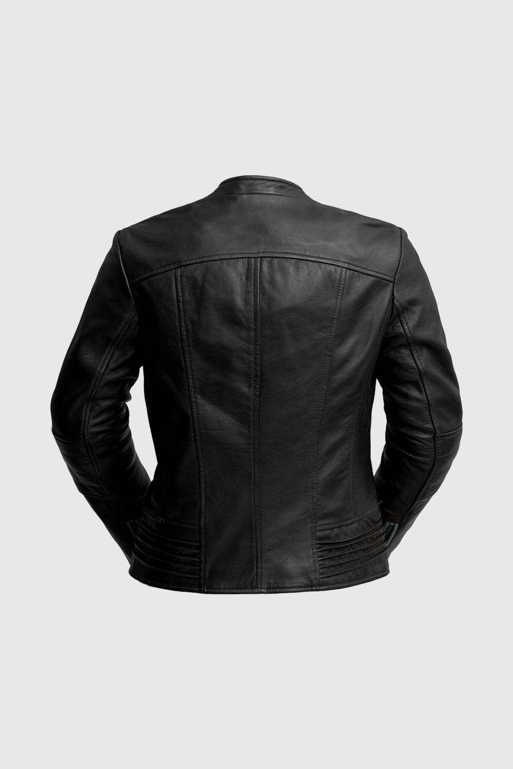 Trish Women's Leather Jacket Black