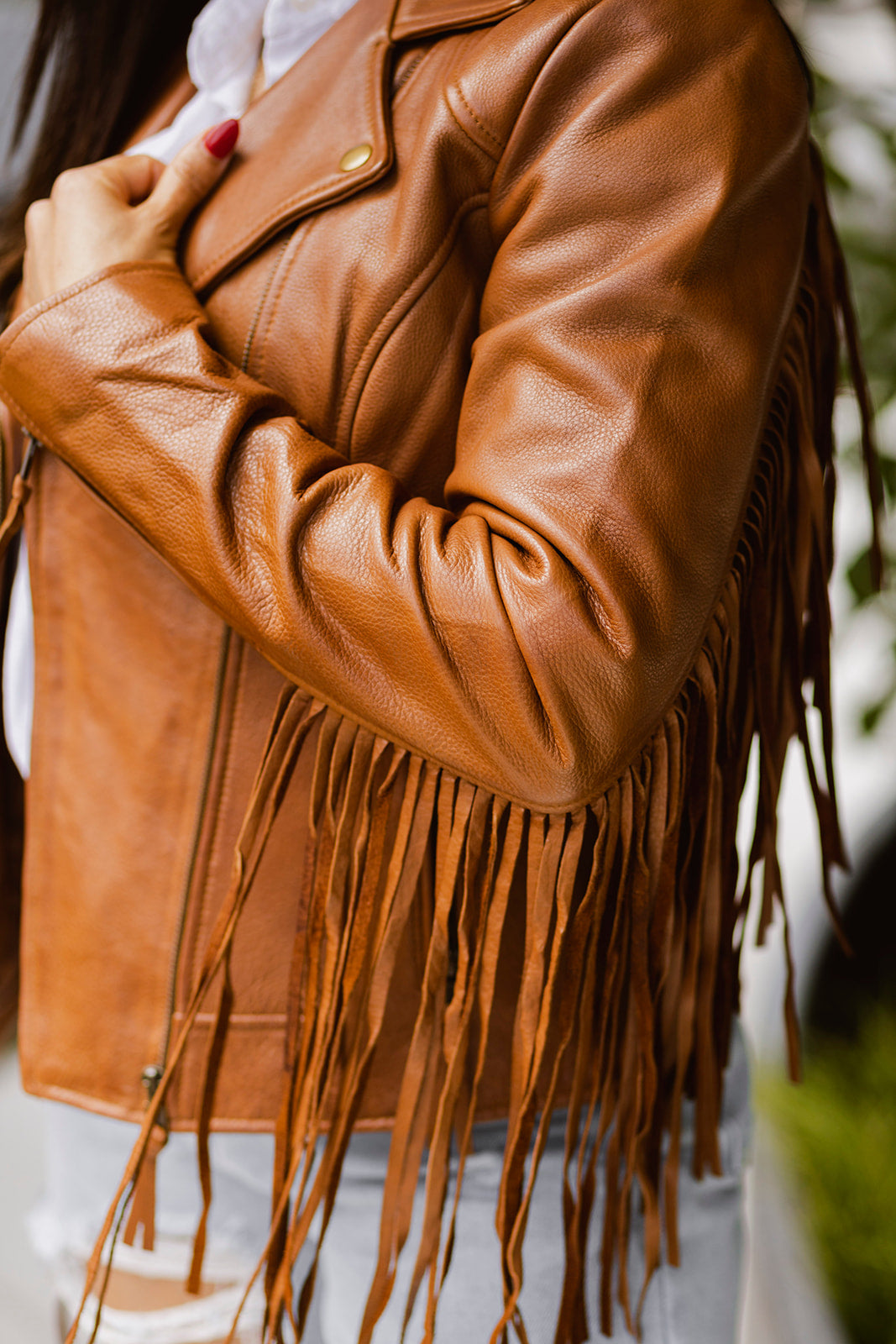 Daisy Women's Fashion Leather Jacket