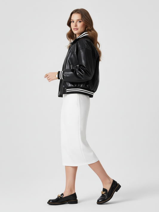 Women's Biker Jacket SOHO ECO FASHION BYMANYC ® New York