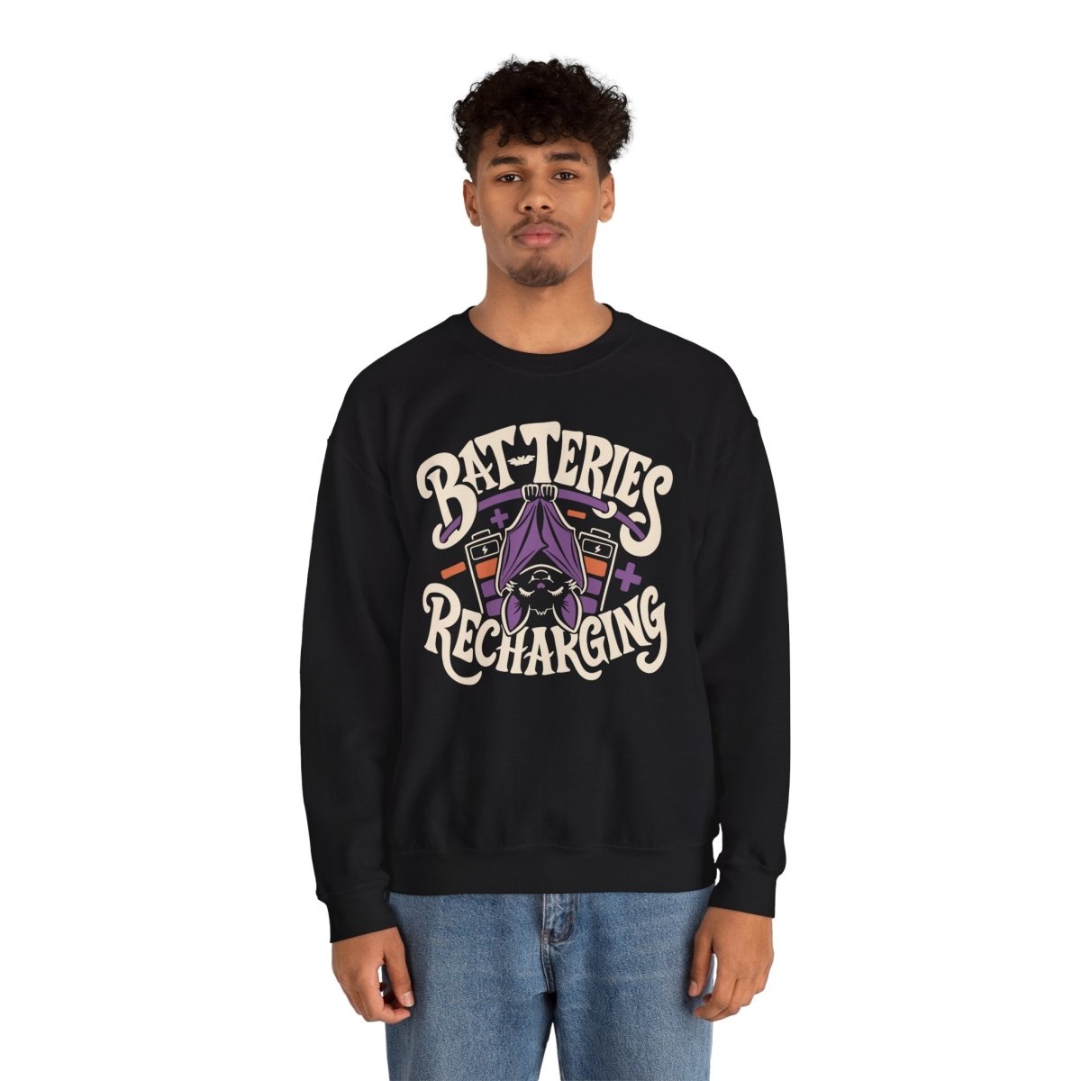 Bat-teries Recharging Sweatshirt
