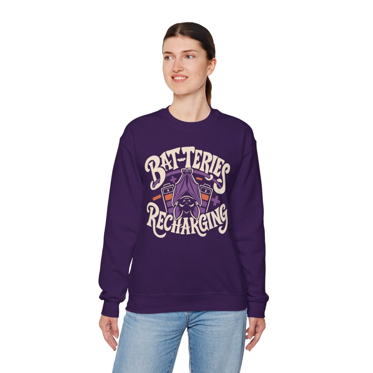 Bat-teries Recharging Sweatshirt