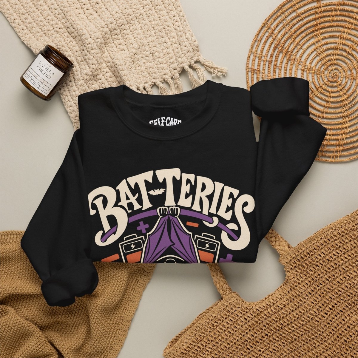 Bat-teries Recharging Sweatshirt