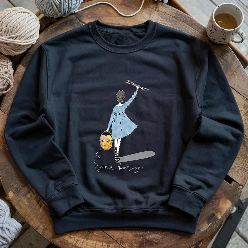 Gone Knitting Sweatshirt