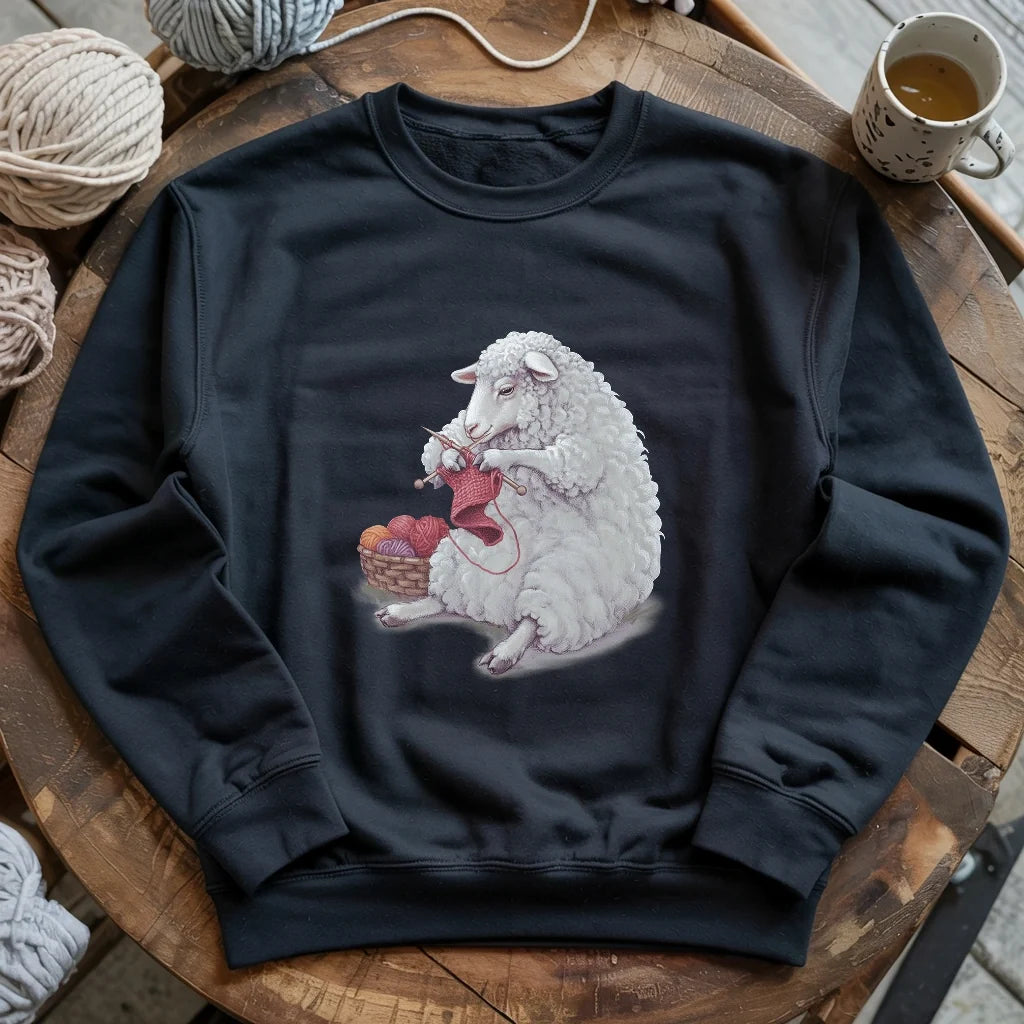 Woolly Knitting Sweatshirt