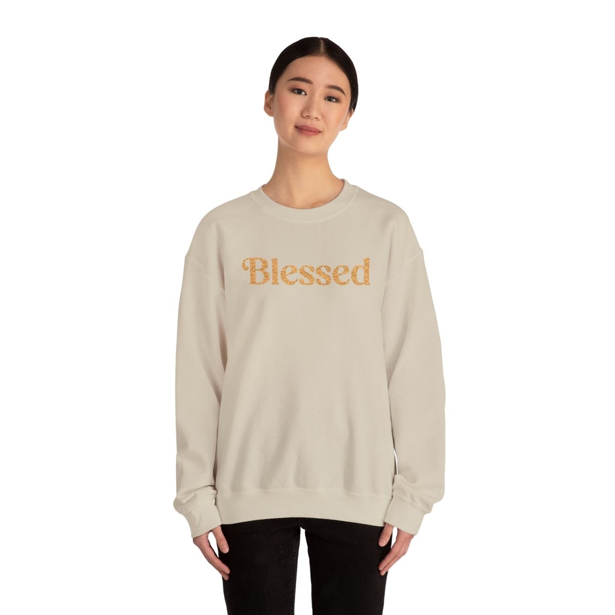 Blessed Embroidered Sweatshirt