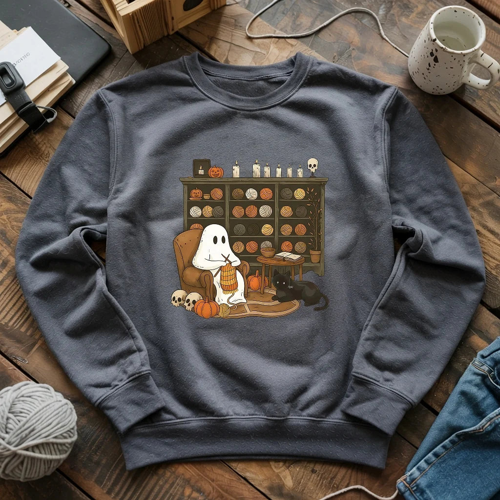 Boo Yarn Sweatshirt