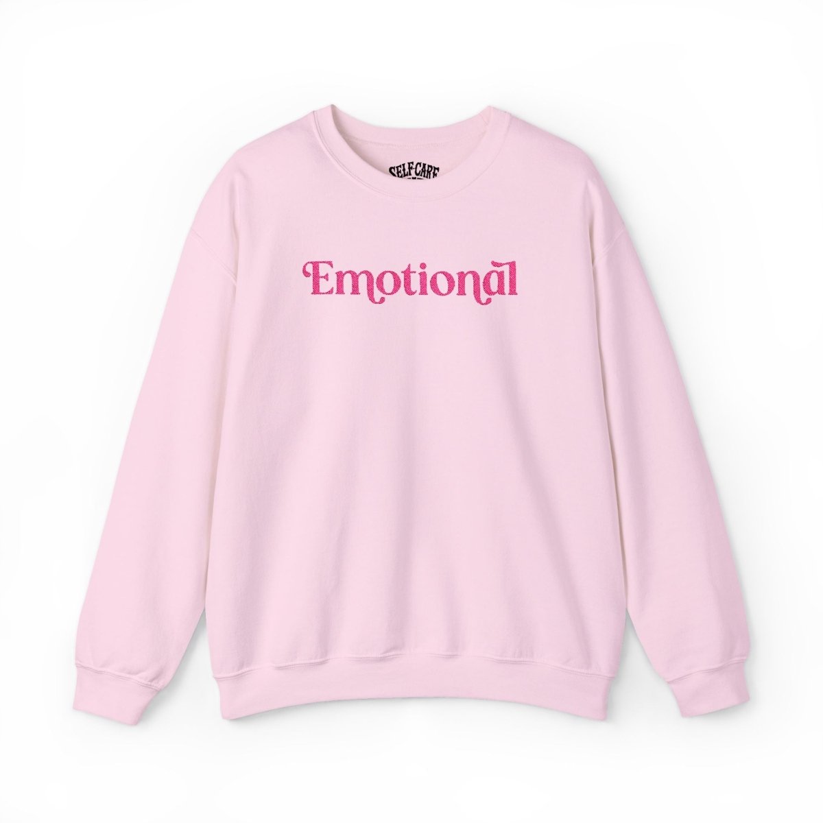 Emotional Embroidered Sweatshirt