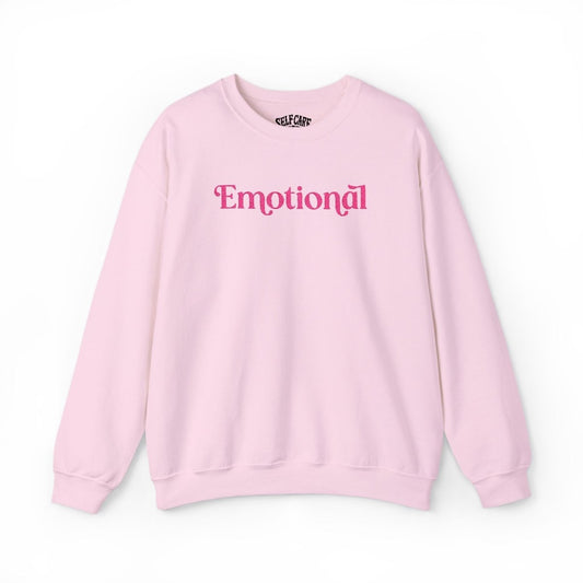 Emotional Embroidered Sweatshirt