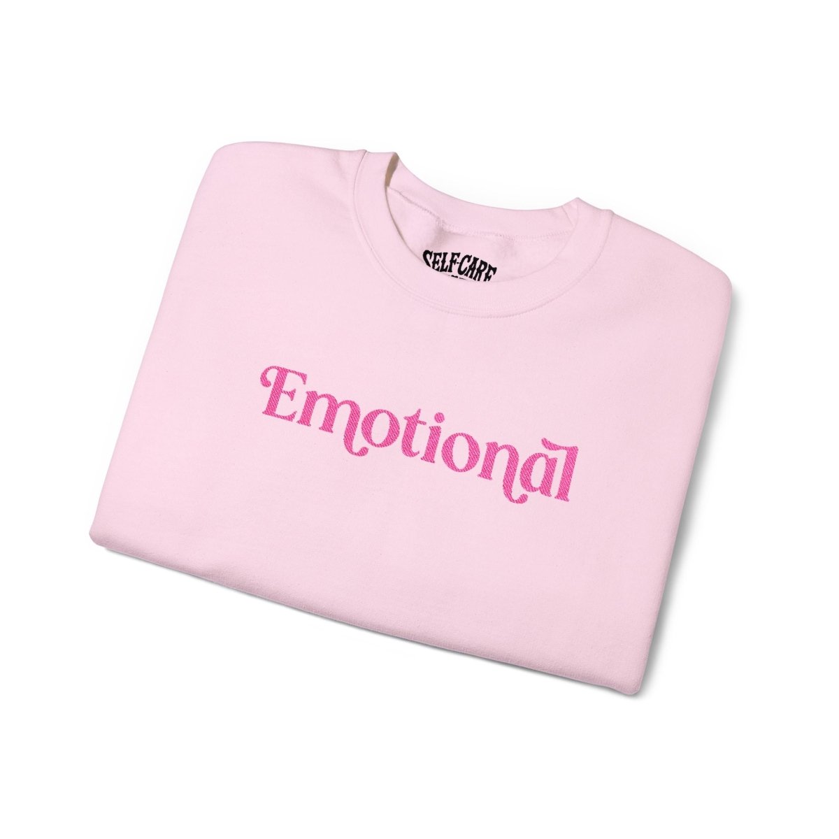 Emotional Embroidered Sweatshirt