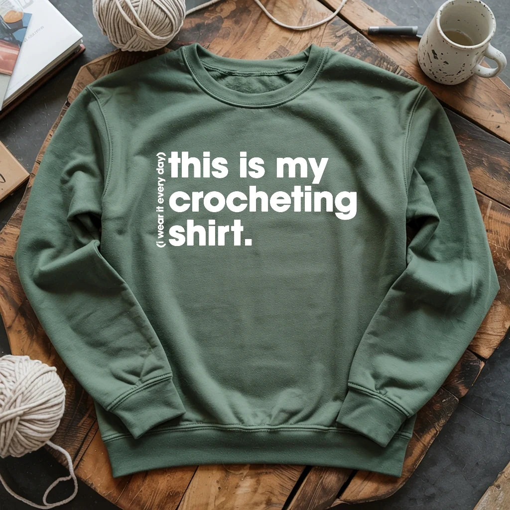 Everyday Crocheting Sweatshirt