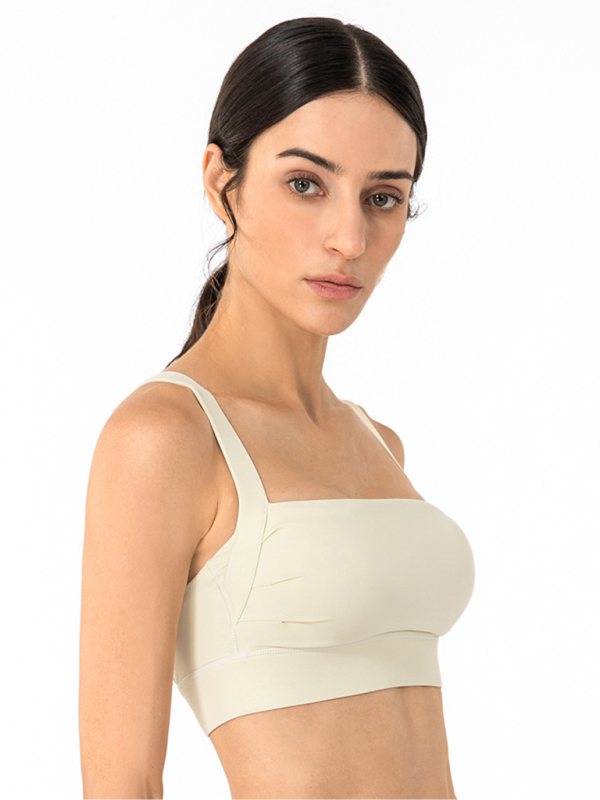 Women's Anti-Hunchback Posture Correction Sports Bra with Chest Pad