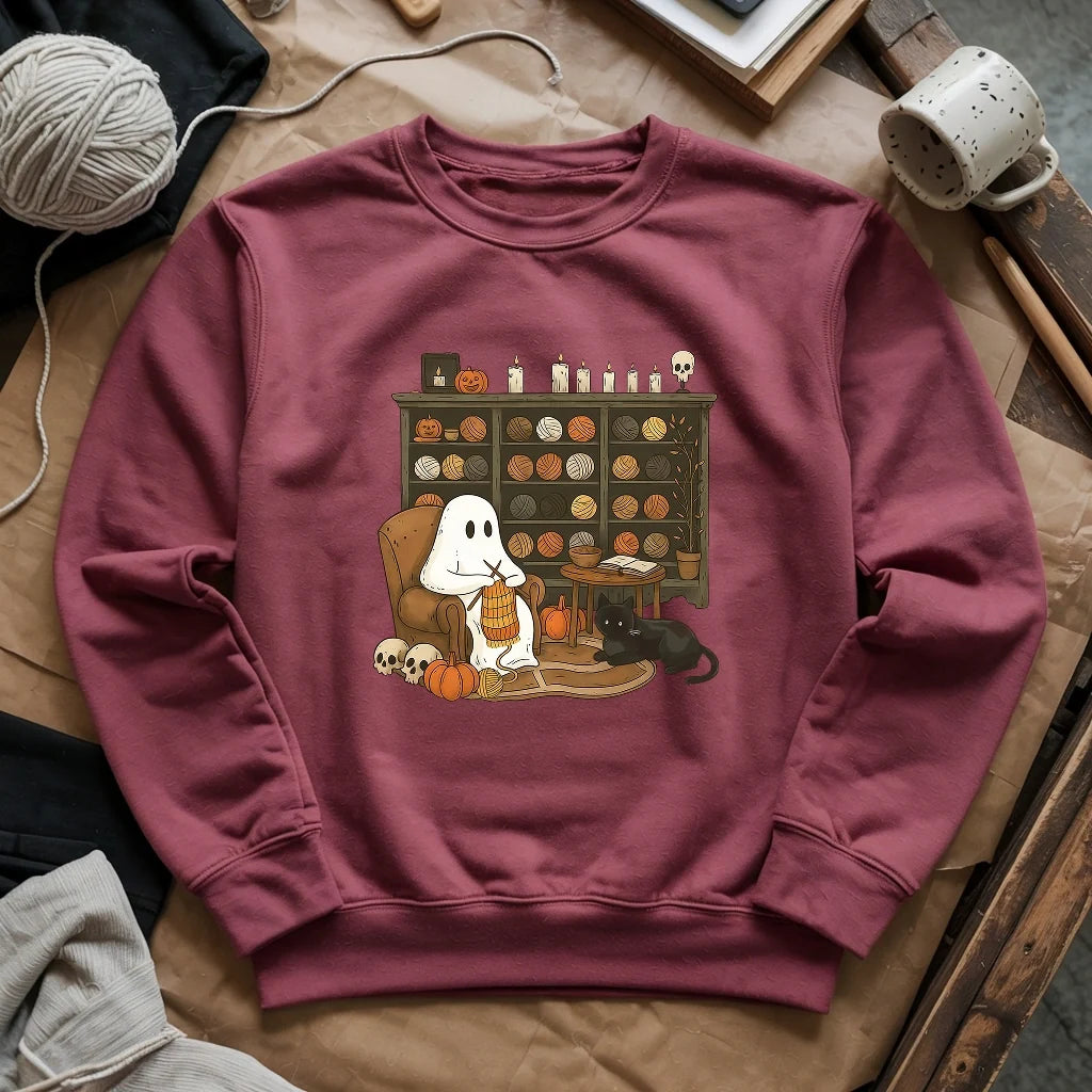 Boo Yarn Sweatshirt