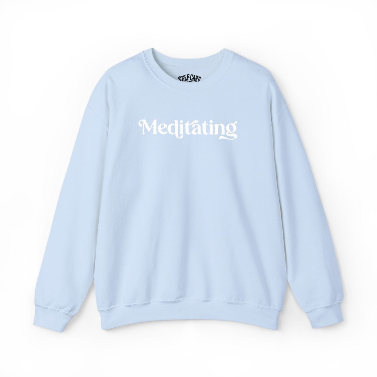 Meditating Embroidered Sweatshirt