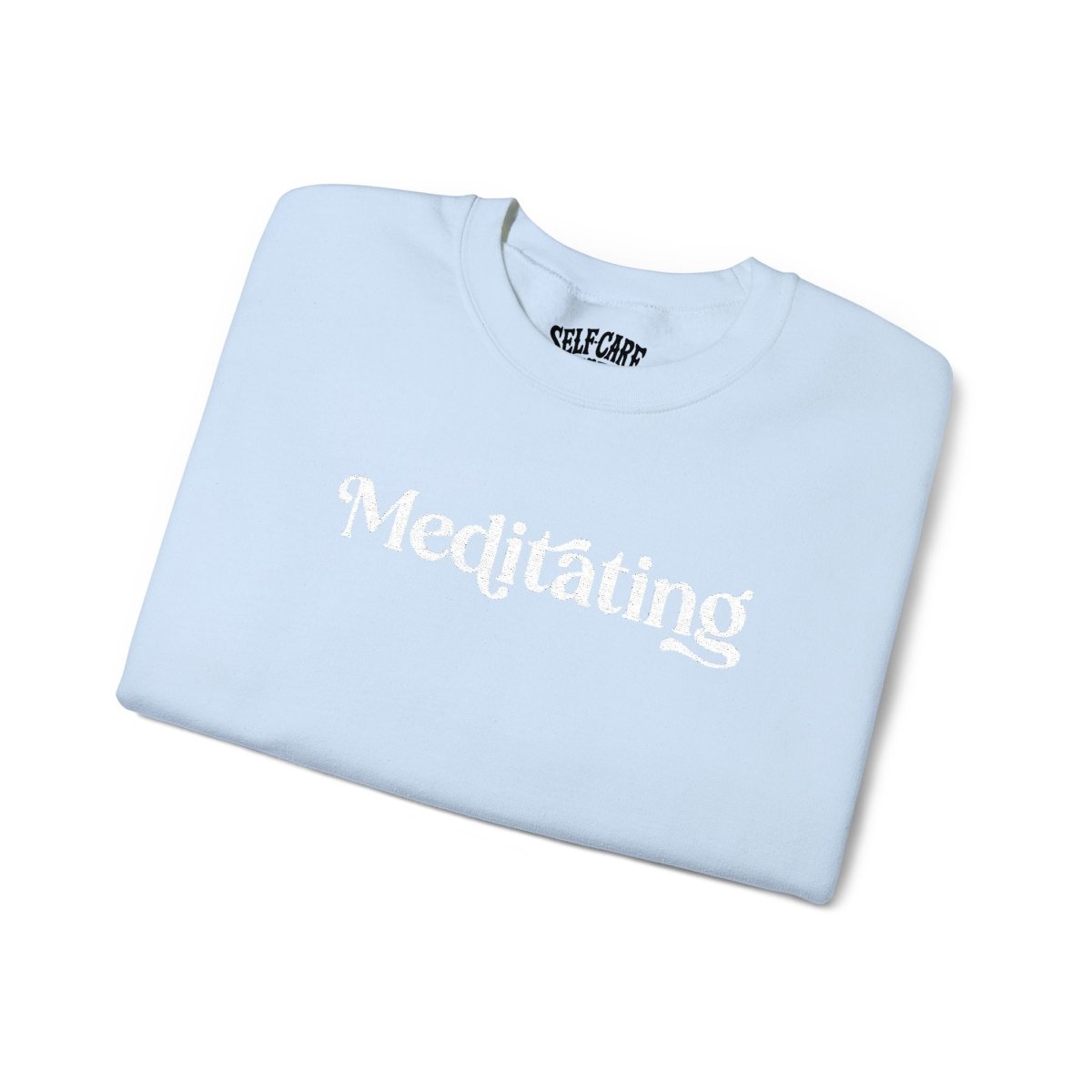 Meditating Embroidered Sweatshirt