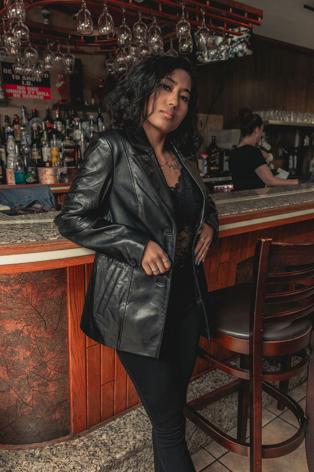Mia Women's New Zealand Lambskin Jacket