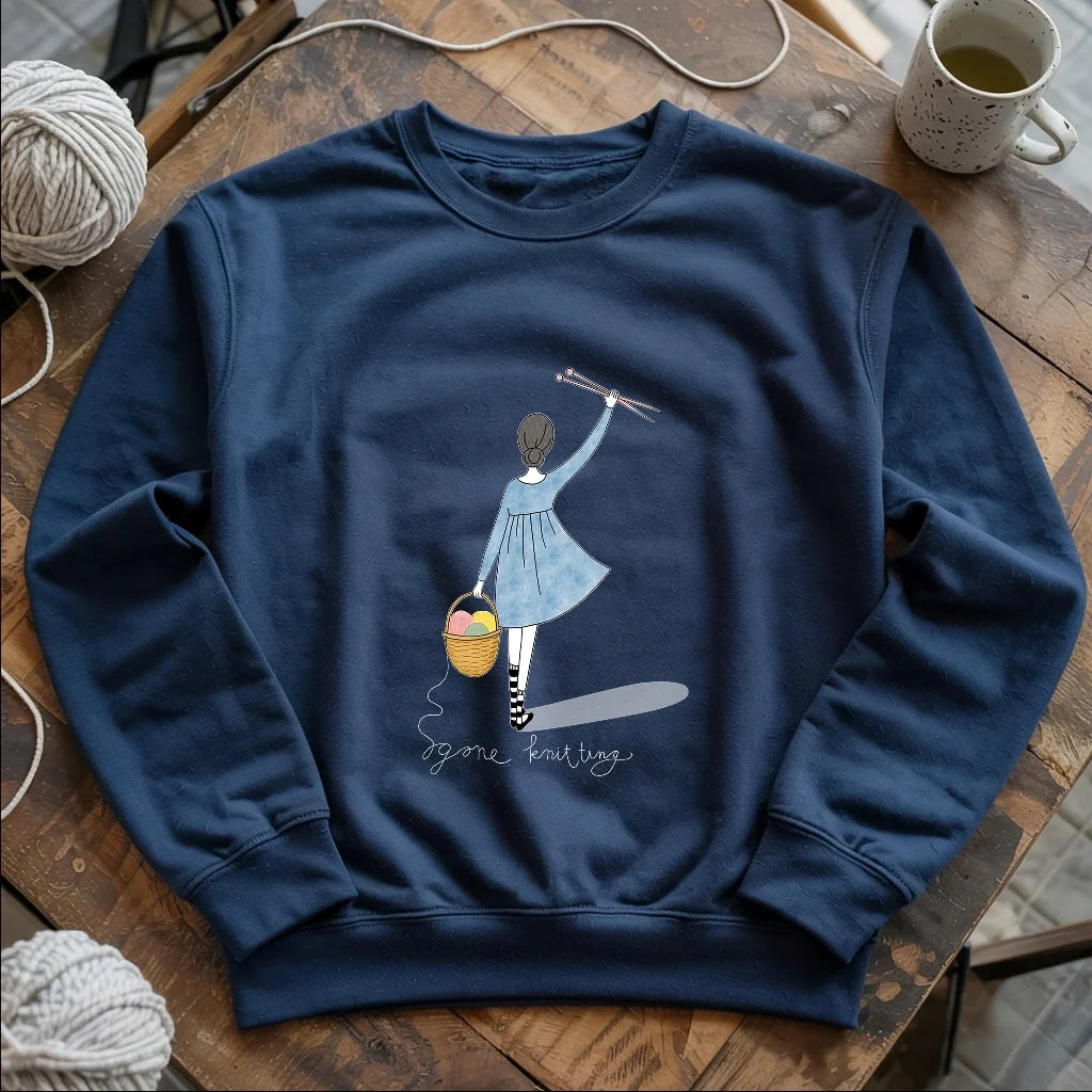 Gone Knitting Sweatshirt