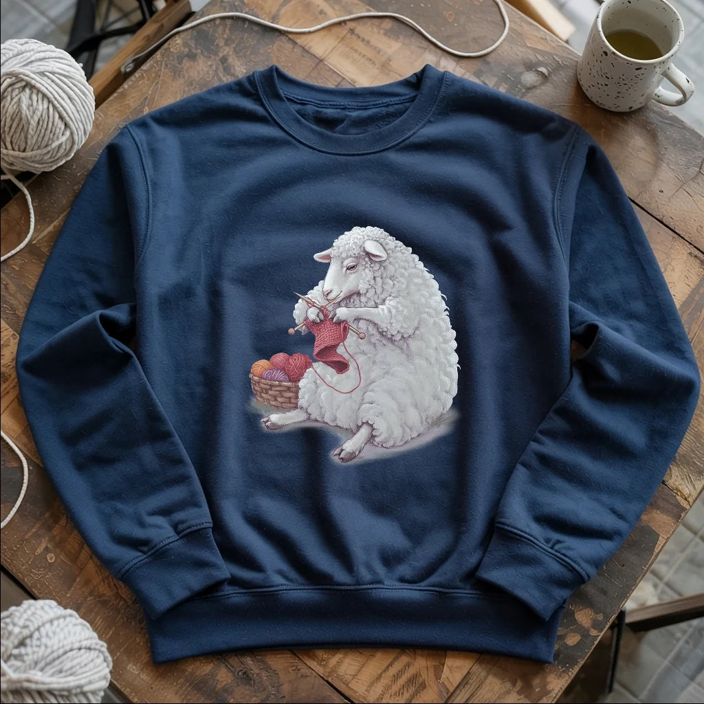 Woolly Knitting Sweatshirt