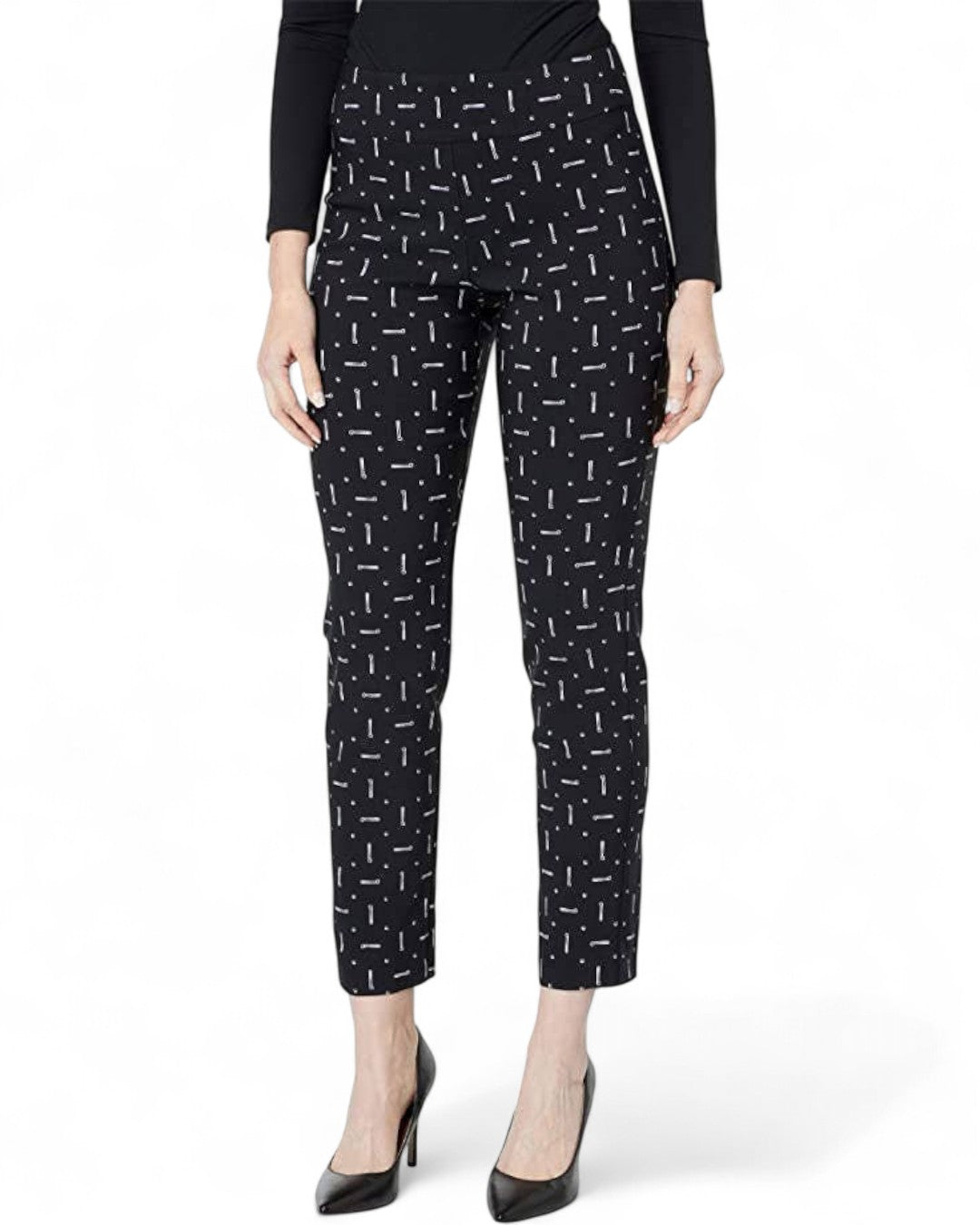 Krazy Larry P507 Pull on Pant - Black Golf