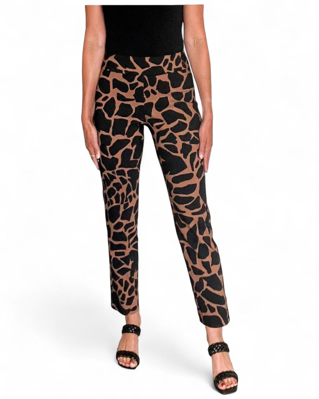 Krazy Larry P507 Pull on Pant - Brown Rocks