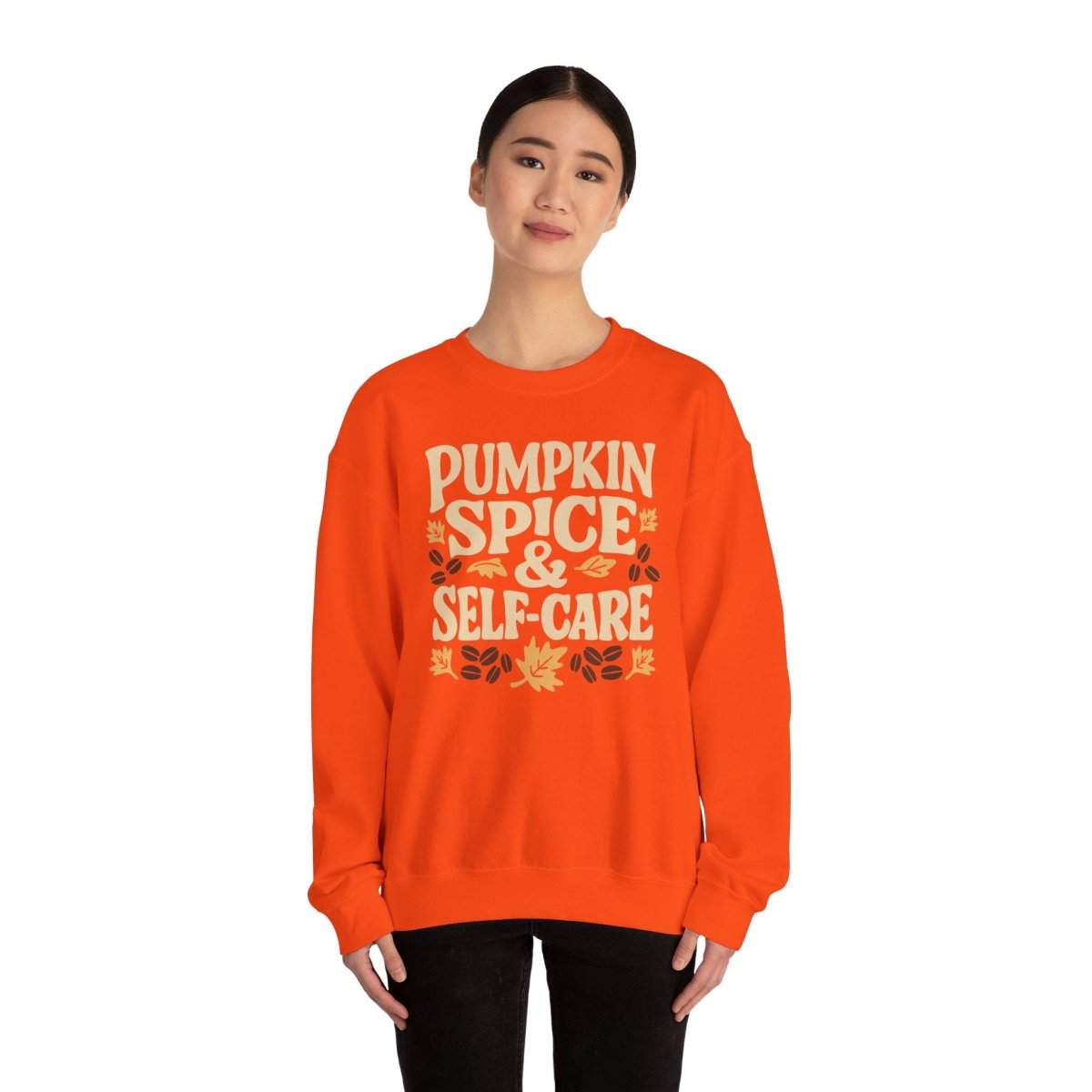 Pumpkin Spice & Self-Care Sweatshirt