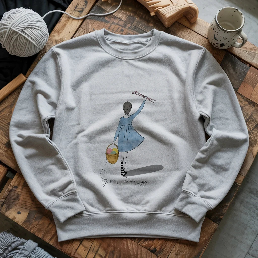 Gone Knitting Sweatshirt