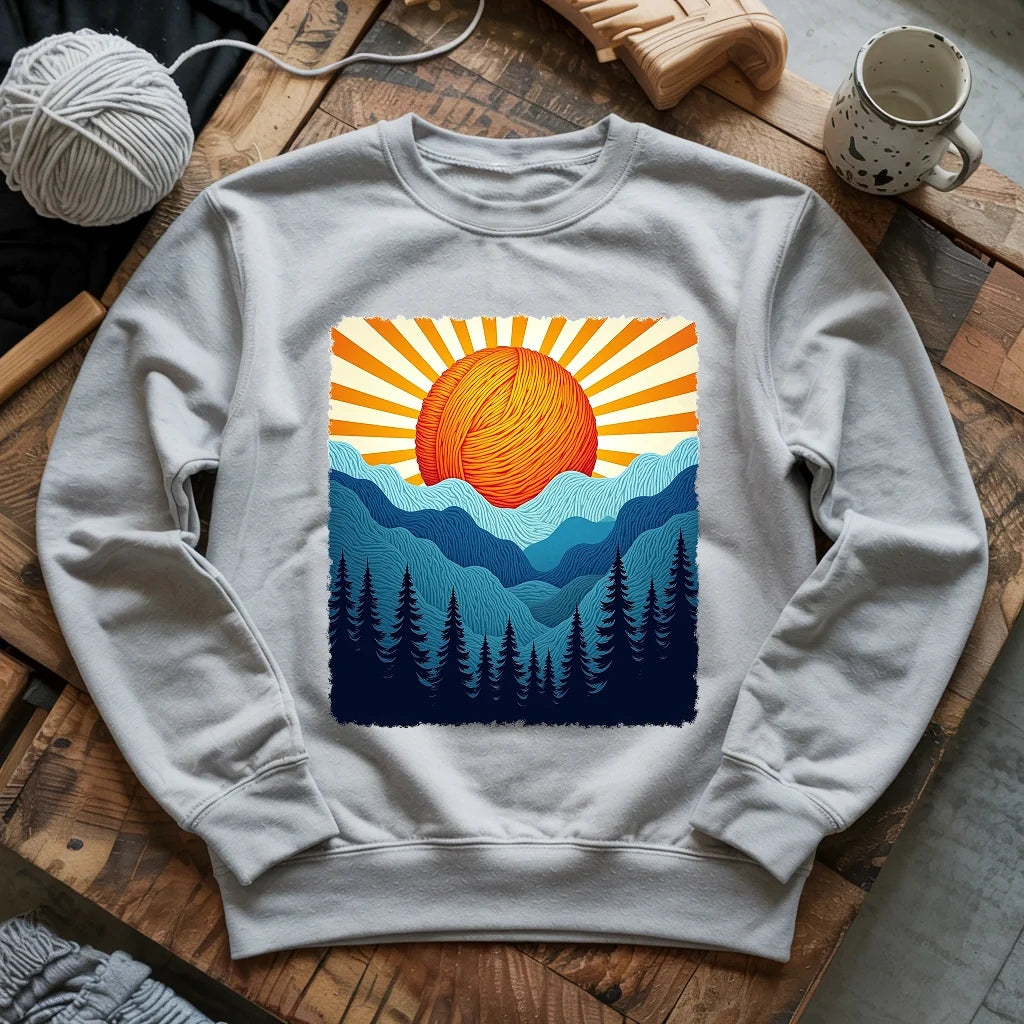 Yarn Sun Sweatshirt
