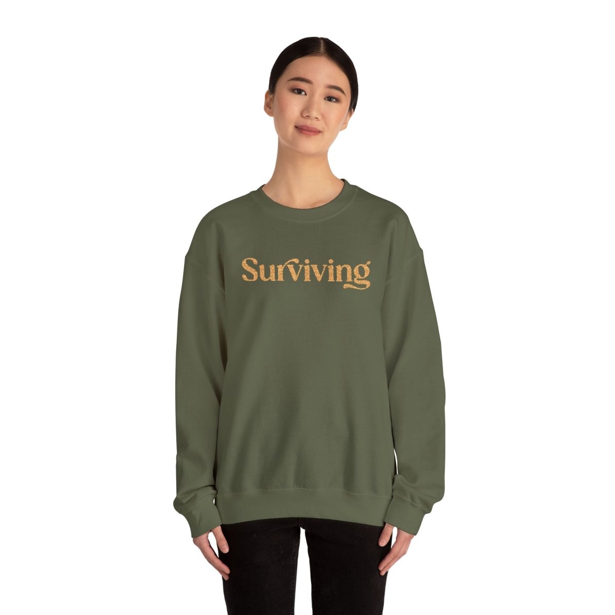 Surviving Embroidered Sweatshirt
