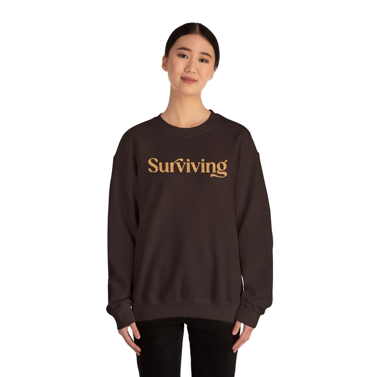 Surviving Embroidered Sweatshirt