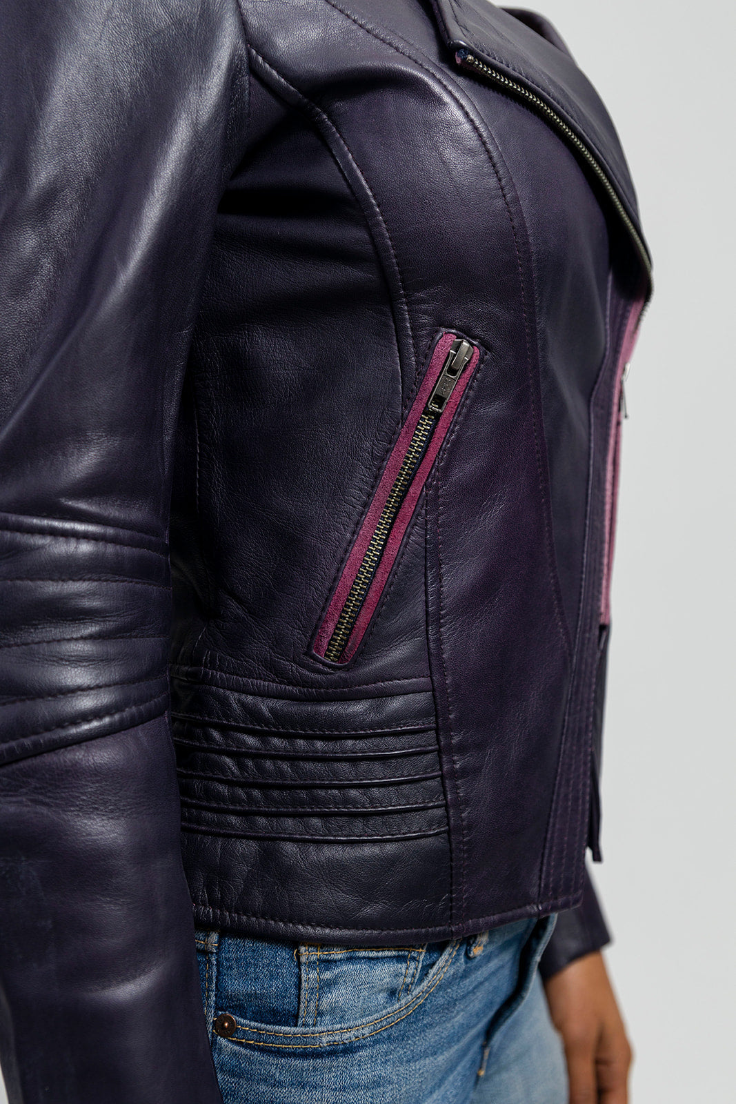 Trish Women's Lambskin Leather Jacket