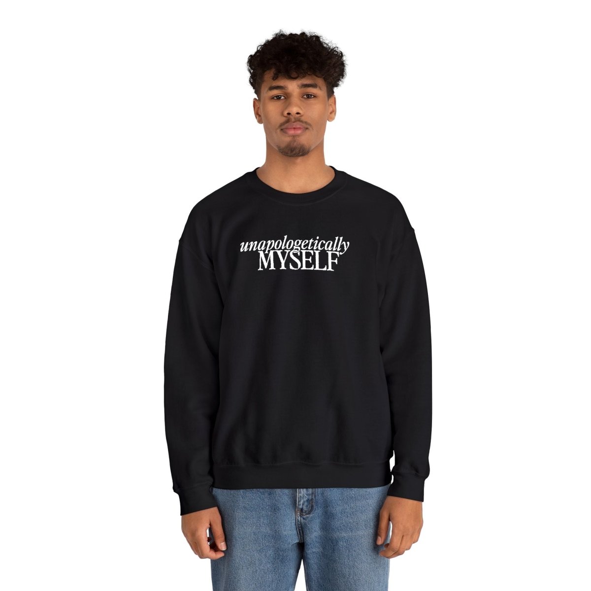 Unapologetically Myself Embroidered Sweatshirt