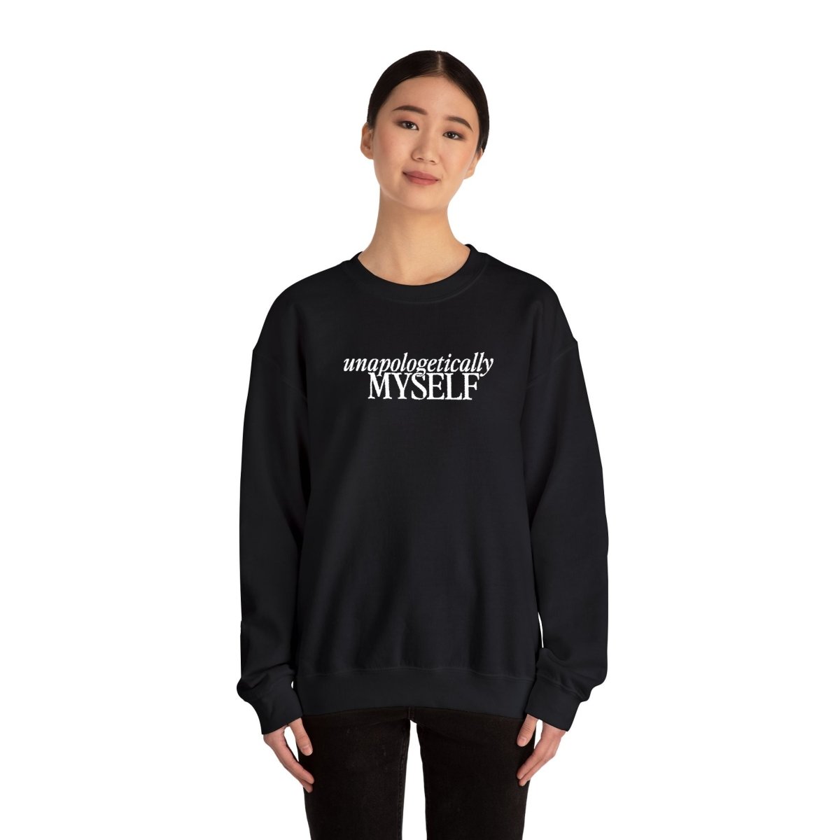 Unapologetically Myself Embroidered Sweatshirt