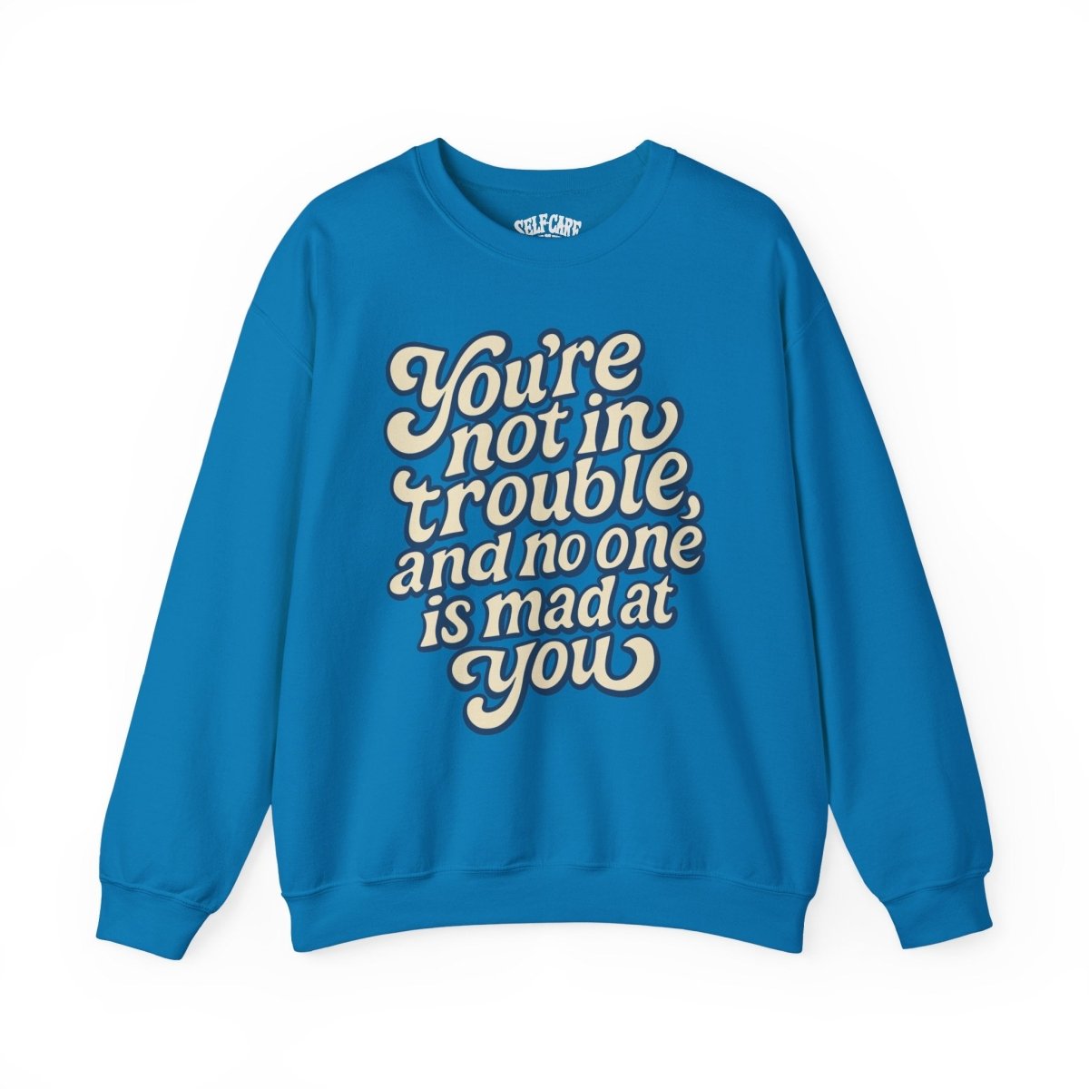 You're Not in Trouble And No One Is Mad at You Sweatshirt